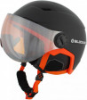 Blizzard DOUBLE VISOR blackmatt/neon orange