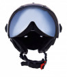 Blizzard DOUBLE VISOR black matt, smoke lens, mirror